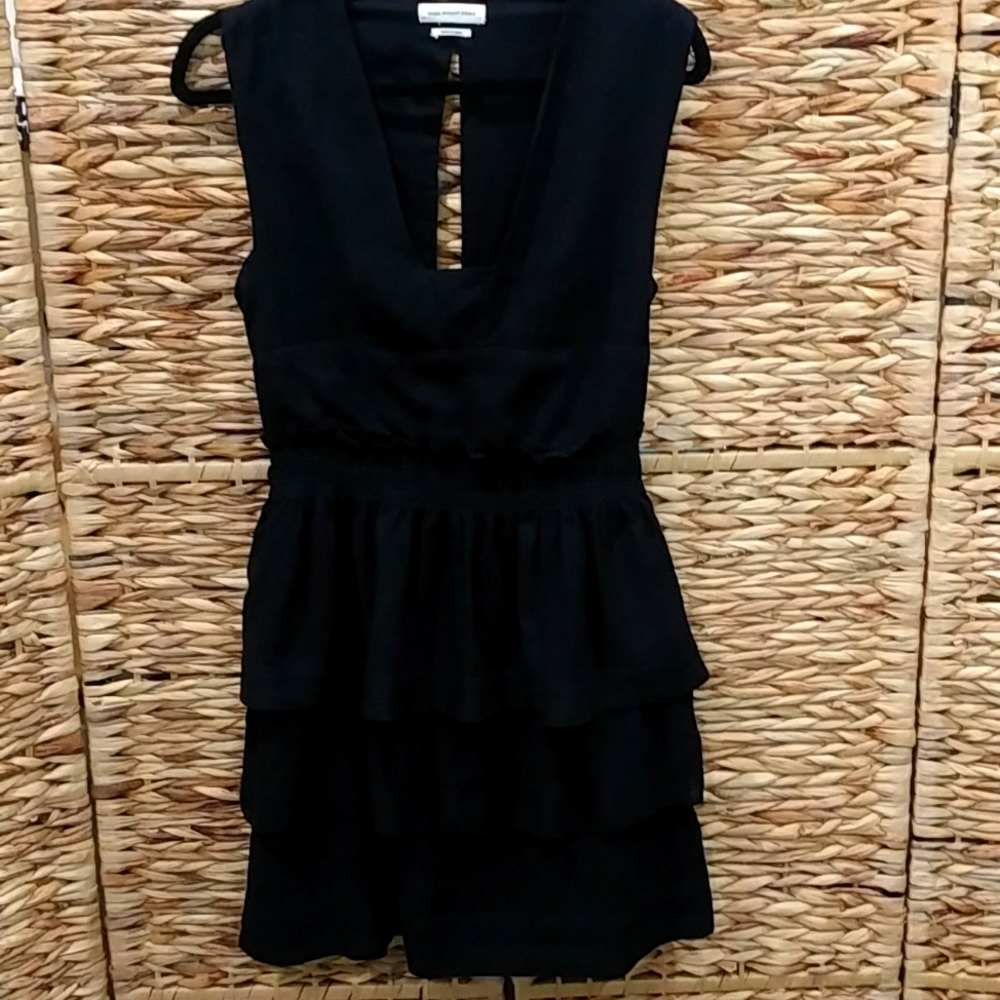 Isabel Marant Etoile black cotton dress